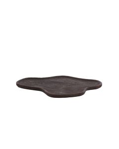Chopping board 38x31x1,5 cm PEREIRA mango wood dark brown