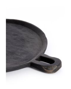 Chopping board 36x30x2,5 cm ISOLO mango wood black