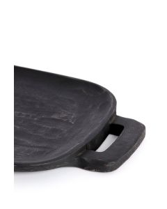 Chopping board 38x22x3 cm IRSINA mango wood black