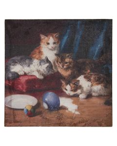 Painting with cats 40x2x40 cm - pcs     
