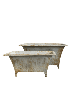 Planter w. feet set of 2