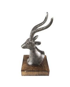 Decoration statue deer 10x8x18 cm - pcs