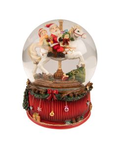 Snow globe with music Santa Claus ? 16x20 cm / 2xAAA - pcs     