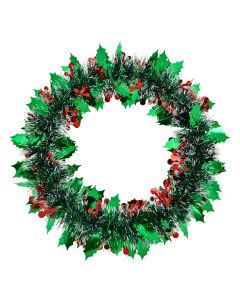 Decoration wreath Christmas ? 35x4 cm - pcs     