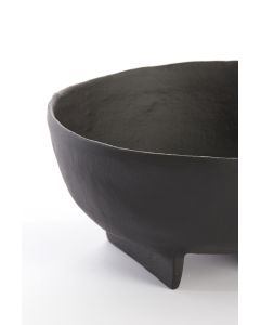 Dish on base 21x20,5x10 cm ROSANA matt black