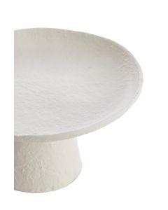 Dish on base 31x30,5x16 cm OTA cream