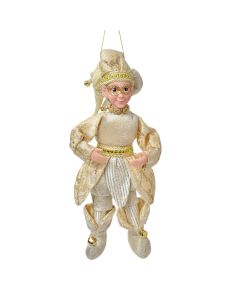 Decoration pendant elf 10x8x28 cm - pcs