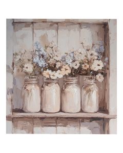 Wall decoration 51x3x51 cm - pcs