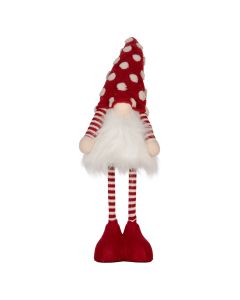 Decoration gnome with LED 8x12x56 cm - pcs