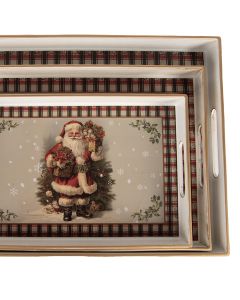 Tray (set 3) 40x30x4 / 35x25x4 / 30x20x4 cm - set (3)