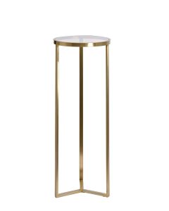 Pillar Ø40x101 cm RETIRO glass brown-light gold