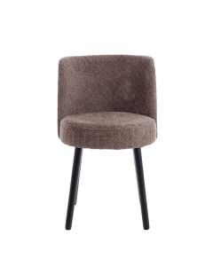 Dining chair 56x47x79 cm ECKLEY brown-black