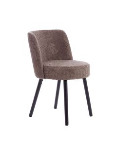 A - Dining chair 56x47x79 cm ECKLEY brown-black