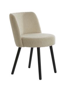 A - Dining chair 56x47x79 cm ECKLEY sand-black