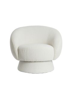 A - Chair 92x82x77 cm AVORIA bouclé cream
