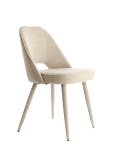 Dining chair 57x51x84 cm DJESLIN light grey