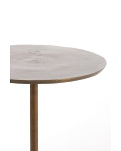 Side table Ø35x50 cm DIMPHY antique bronze