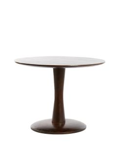 D - Side table Ø60x45 cm PUGLIA wood russet