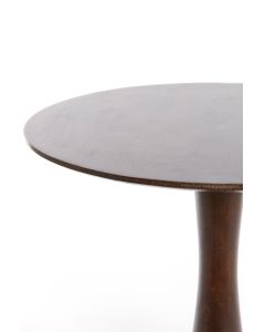 Side table Ø60x45 cm PUGLIA wood russet