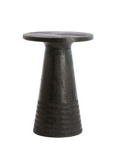 Side table Ø45x64 cm PAXOS matt black