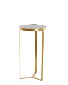 Pillar Ø40x80 cm TURBI glass black-matt bronze