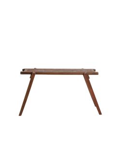 Console 140x40x80 cm MILITARY wood brown