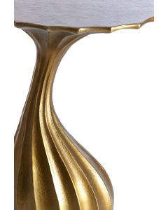 Side table 40x36x55 cm NYOKO antique bronze