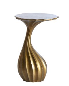Side table 41x36x63 cm NYOKO antique bronze