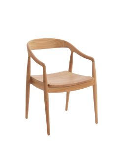 Dining chair 60x58x83 cm PALOS wood natural