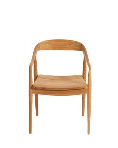 Dining chair 60x58x83 cm PALOS wood natural