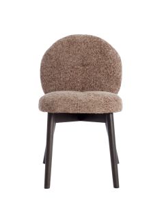 A - Dining Chair 59x50x83 cm SINOSA light brown+wood dark brown