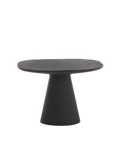 Side table 60x60x41 cm ABALA matt black