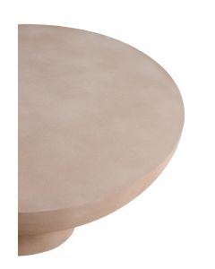 Coffee table Ø90x30 cm POLINNA matt sand