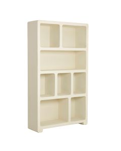 Cabinet 110x35x190 cm NAHUA beige