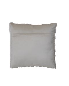 Cushion 45x45 cm VIENNE velvet beige