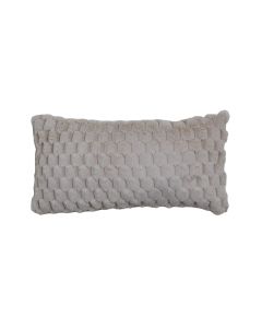 Cushion 60x30 cm VIENNE velvet beige