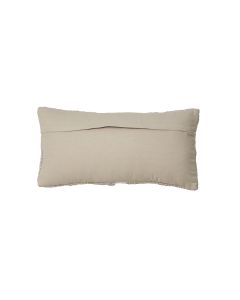 Cushion 60x30 cm LEVIS beige+white