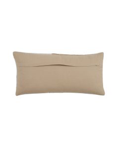 Cushion 60x30 cm CANBERRA beige+white