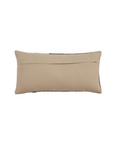 Cushion 60x30 cm CANBERRA dark brown+beige