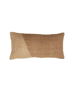 Cushion 60x30 cm CANBERRA sand+light brown