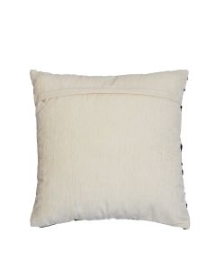 Cushion 45x45 cm CASTRO beige+black