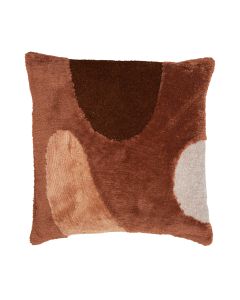 Cushion 45x45 cm CANAZEI terra+brown+sand