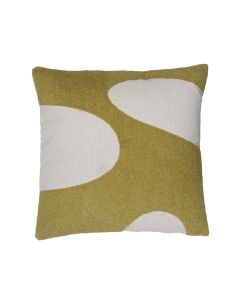 Cushion 45x45 cm CELLIO green+beige