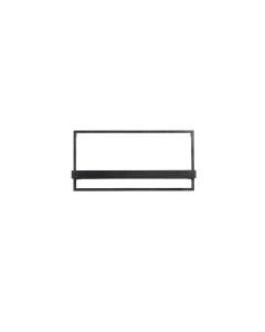 Wall shelf 60x15x30 cm MADDISON wood matt black