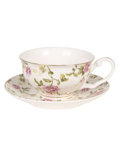 Cup and saucer 12x9x5 cm / ? 13x2 cm / 125 ml - pcs     