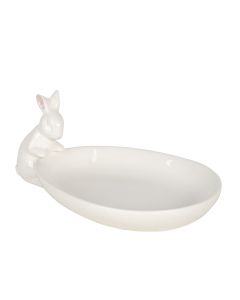 Bowl with rabbit 20x13x8 cm - pcs     