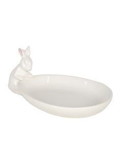 Bowl with rabbit 20x13x8 cm - pcs