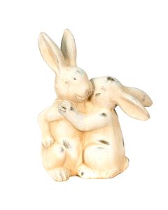 Decoration statue rabbit 20x10x25 cm - pcs