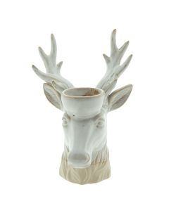 Tealight holder reindeer 15x12x21 cm - pcs