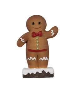 Decoration gingerbread man 10x5x15 cm - pcs